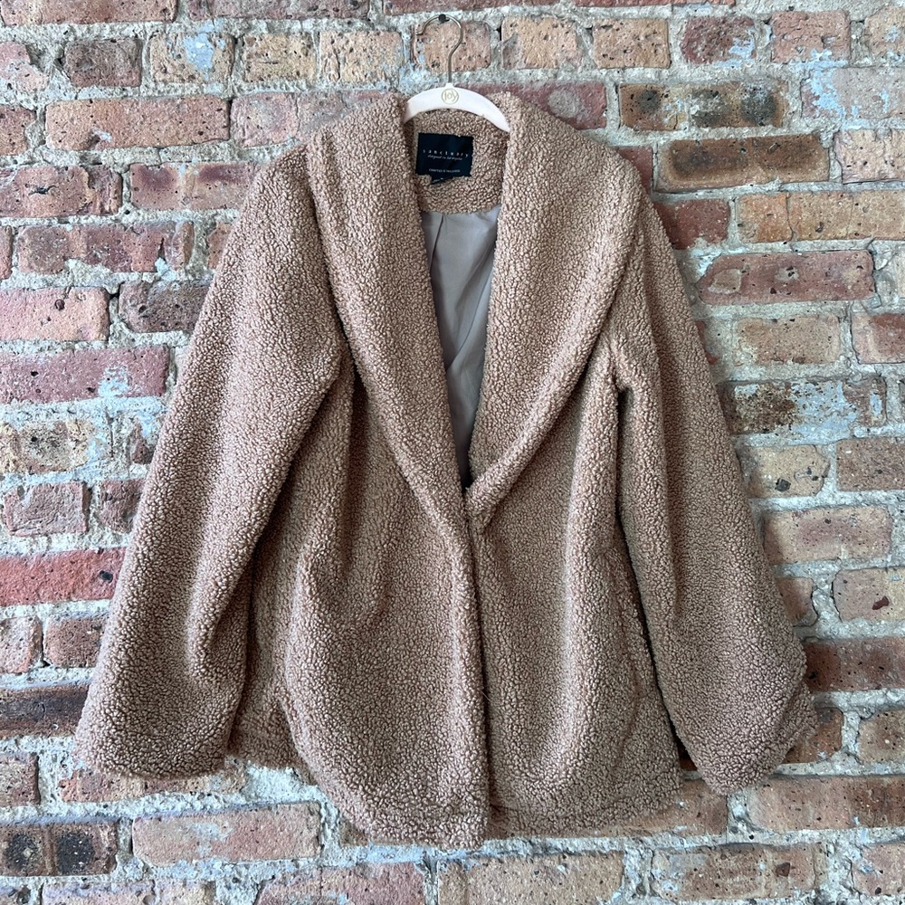 Tan Teddy Jacket